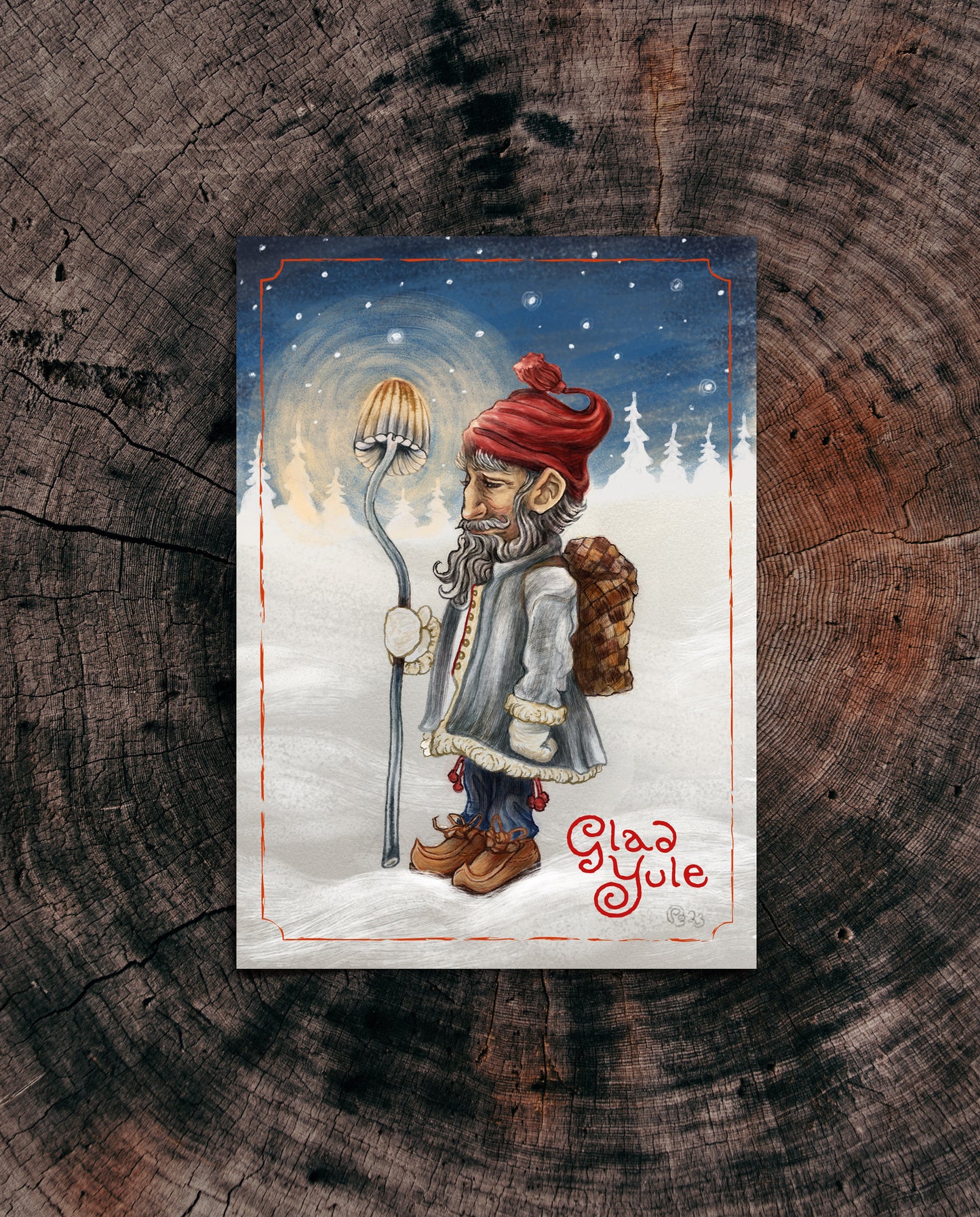 YULE POST Scandinavian Christmas Greeting Cards